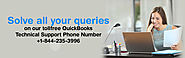 Solve all your queries on our tollfree QuickBooks Technical Support Phone Number +1-844-235-3996