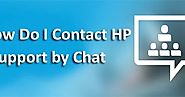 How Do I Contact HP Support By Chat