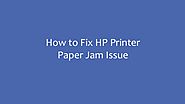 How to Solve HP Paper Jam Issue: HP Support Number