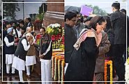 Leaders Paid Floral Tributes To Martyrs On 18th Anniversary Of Parliament Attack