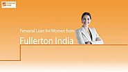 Apply For Personal Loan for Women | Fullerton India
