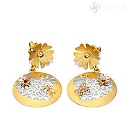 Look At These Beautiful Italian Gold Hanging Earrings