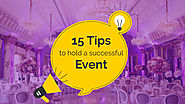 15 Tips to Hold a Successful Event