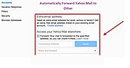 How Can You Automatically Forward Yahoo Mail to Others?