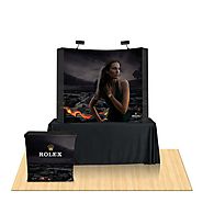 Website at https://exhibitssolution.com/table-top-display-booths