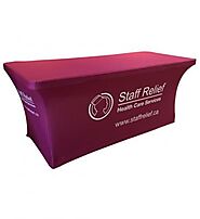 Order, High Quality Table Covers for Your Promotional Event