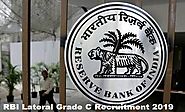 RBI Lateral Grade C Recruitment 2019