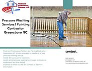 Pressure Washing Services | Painting Contractor Greensboro NC