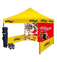 Order Now ! Eye Catching Custom Pop Up Canopy Tents For Your Outdoor Events!