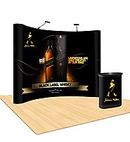Buy Now! Portable Pop Up Displays with Full Color Graphics - Display Solution