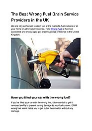 The Best Wrong Fuel Drain Service Providers In The Uk
