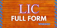 LIC Full Form | Full Form Of LIC - WP Groups
