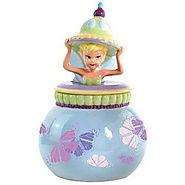 Westland Giftware Ceramic Disney Tinker Bell Fairy Dust Cookie Jar, 10.5-Inch - Kitchen Things