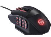 UtechSmart Venus 16400 DPI High Precision Laser MMO Gaming Mouse for PC, 18 Programmable Buttons, Weight Tuning Cartr...