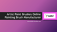 Artist Paint Brushes Online | Painting Brush Manufacturer – Kolibri