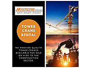 Tower Crane Rental - Sydney