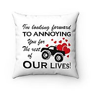 Creative Gift Ideas For Fiance And Fiancee - Love Truck Pillowcase – Magic Proposal