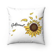 Creative Gift Ideas For Fiancee Female - Sunflower Pillow Case – Magic Proposal