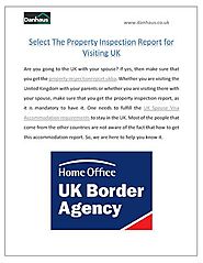 Select the Property Inspection Report for Visiting UK |authorSTREAM