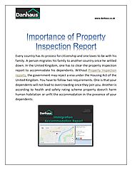 Importance of property inspection