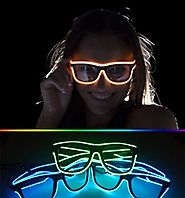 Cheap LED Glasses Online: Light Up LED Sunglasses with Bluetooth