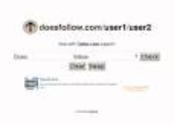 DoesFollow - doesfollow.com - Find out who follows whom on Twitter