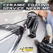 Ceramic coating service near me at Exppress car wash