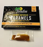 Paradise Hemp-Infused CBD Caramels | CBD Edibles | Pot Valet