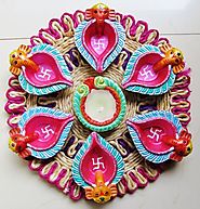Diya Decoration "| HappyShappy - India’s Best Ideas, Products & Horoscopes"