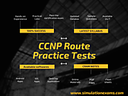 Practice test for the CCNP Route 300–101 exam