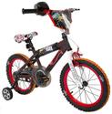 Hot Wheels Boy's 16-Inch Bike, Black/Red/Orange