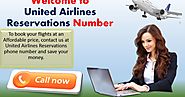 Reach us at United Airlines Reservations to book low air fare flights online