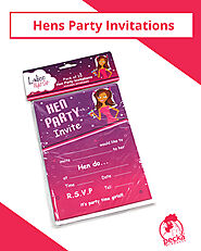 Buy Hens Party Invites & Other Hens Night Supplies Online @ Pecka Products