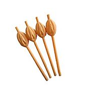 Pack Of 4 Fanny Straws | Shaped Like A Vagina