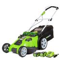 Greenworks 25302 Twin Force G-MAX 40-volt Lithium-Ion Cordless Mower, 20-Inch