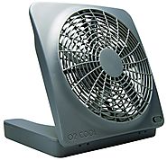 O2COOL NEW 10" Battery Operated Fan with Adapter