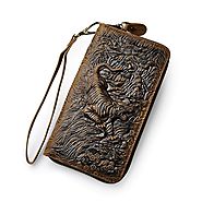 Leather Tiger Wallet