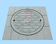 Silica Concrete Manhole Cover