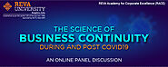 Online Panel Discussion on The Science of Business Continuity during and post Covid-19 - RACE