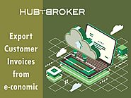 Export Customer Invoices via e-conomic — HubBroker ApS