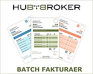 Batch Fakturaer Online e-conomic