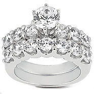 Bridal Set Style #264777 | The Diamond Vault