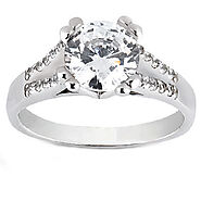 Diamond Bridal Fashion Ring Style #924 | The Diamond Vault