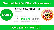 Fiverr Adobe After Effects Test