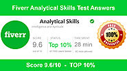 Fiverr Analytical Skills Test