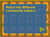 BrainPOP Jr. Community Helpers Memory Game