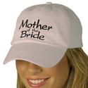 Mother of the Bride Wedding Embroidered Cap