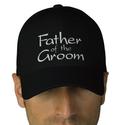 Father of the Groom Embroidered Wedding Cap Embroidered Hat
