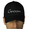 Groom's Embroidered Wedding Cap Baseball Cap