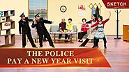 Christian Skit Short Sketch From the Christian Church | "The Police Pay a New Year Visit" (English Dubbed)